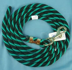 Nylon Lead Rope - 2 Color 13 Nylon Lead Rope - 2 Color -Equestrian Supplie Store 114408 009 nylon lead rope black green 98972 12158.1537223144