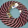 Nylon Lead Rope - 2 Color -Equestrian Supplie Store 114408 012 nylon lead rope black pink 56850 09075.1537223142