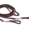 Tory Leather Long Draw Reins - Snap + Loop -Equestrian Supplie Store 1156havana 65461 70211.1527294842