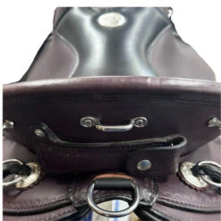 Circle Y Julie Goodnight Cascade Crossover SECOND 11 Circle Y Julie Goodnight Cascade Crossover SECOND -Equestrian Supplie Store 2 jg cascade crossover trail walnut cantle circle y 67748.1687887727