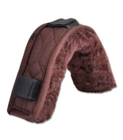 Waldhausen Sheepskin Nose & Poll Protectors -Equestrian Supplie Store 2193107 Sheepskin 18cm Protector BROWN 42951.1643843710