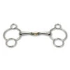 Stubben Steeltec 3-Ring Gag With Sweet Copper Link -Equestrian Supplie Store 2280 stubben steeltec copper link 3 ring gag 54414.1533670246