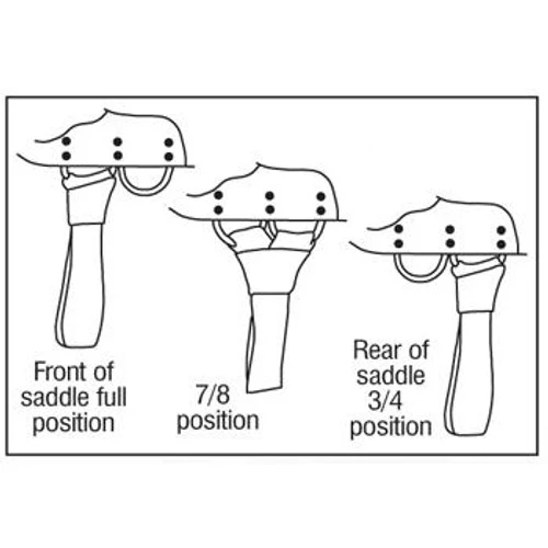 High Horse Willow Springs Cordura Trail Saddle By Circle Y 3 High Horse Willow Springs Cordura Trail Saddle By Circle Y