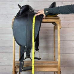 Used Porter's Stockman Drafter Australian Saddle 16/W 21 Used Porter's Stockman Drafter Australian Saddle 16/W -Equestrian Supplie Store 328 Flap Length 66620.1686182242