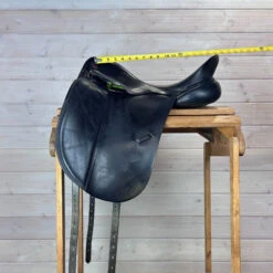 Used Albion SLK Dressage Saddle 17.5/MW -Equestrian Supplie Store 329 Seat Measurement 59011.1686181199