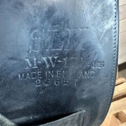 Used Albion SLK Dressage Saddle 17.5/MW -Equestrian Supplie Store 329 Serial 03910.1686181162