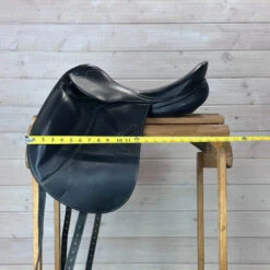 Used Stubben Portos Dressage Saddle 17.5/MW -Equestrian Supplie Store 330 Flap Width 64335.1686181842