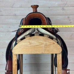 Used Ortho-Flex Western Saddle 15/M -Equestrian Supplie Store 337 Front Measurement 64886.1690420270