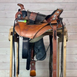 Used Ortho-Flex Western Saddle 15/M -Equestrian Supplie Store 337 L Rigging 78580.1690420281