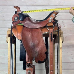Used Ortho-Flex Western Saddle 15/M -Equestrian Supplie Store 337 Seat Measurement 13210.1690420274