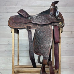 Used Circle Y Custom Western Saddle 14/M -Equestrian Supplie Store 338 R Side 63692.1690419861