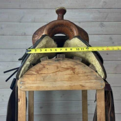 Used Star Of Texas Western Saddle 15/MW -Equestrian Supplie Store 340 Front Measurement 31542.1690419389