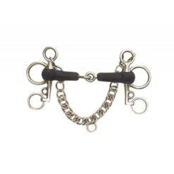 Centaur Rubber Jointed Tom Thumb Pelham