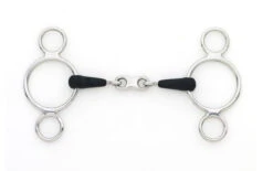 Eco Pure French Link 2-Ring Gag Bit