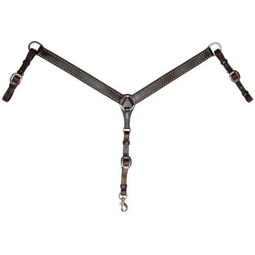 Circle Y Spots Straight Breast Collar 4 Circle Y Spots Straight Breast Collar - Image 2