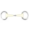 Happy Mouth Flat Ring Jointed Eggbutt -Equestrian Supplie Store 462178 HM Flat Ring Eggbut Joint 600x600 49692.1587505113