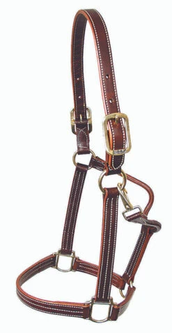 Mary's British Leather Halter With Solid Brass Hardware -Equestrian Supplie Store 5100britishhaltercopy 85659 13800.1685668117