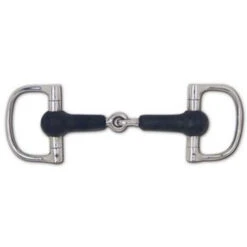 Rubber Mouth Snaffle Dee