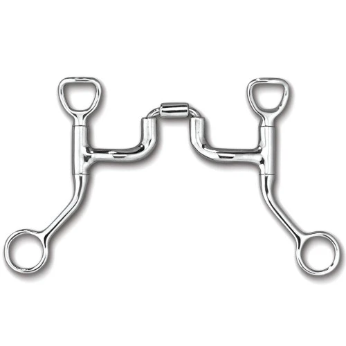 Myler Sweet Iron Correctional Ported Barrel HBT Shank 3 Myler Sweet Iron Correctional Ported Barrel HBT Shank