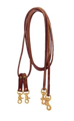 Tory Leather Pulley Draw Reins -Equestrian Supplie Store 895 DO Pulley Draw Rein Dark Oil 70707.1598901923