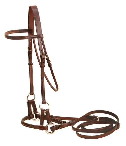 Tory Leather English Side Pull Bridle 3 Tory Leather English Side Pull Bridle