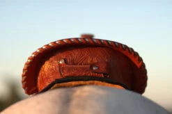 Circle Y Fischer Daisy Treeless Barrel Saddle -Equestrian Supplie Store Fischer Treeless Cantle Rear 45141.1600204899