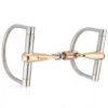 Mikmar Cupreon French Link Copper Roller Dee -Equestrian Supplie Store Mikmar Cupreon D Ring Snaffle Horse Bit CDR500 28078.1587239868