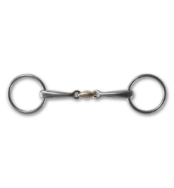 Stubben Steeltec Sweet Copper Link Loose Ring Bradoon