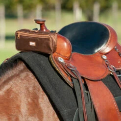 Classic Equine Small Pommel Bag -Equestrian Supplie Store Small Pommel Bag Brown saddle SBPB BR classic equine 94407.1613251323