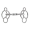 Stubben Steeltec EZ Control 3-Ring Gag -Equestrian Supplie Store Steeltec EZ Control 3 Ring Gag Bit 2281 76164.1612470496