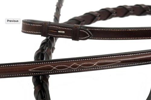 Nunn Finer Venice Fancy Stitch Pony Bridle 4 Nunn Finer Venice Fancy Stitch Pony Bridle - Image 2