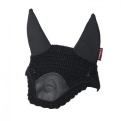 LeMieux Acoustic Pro Fly Hood -Equestrian Supplie Store acoustic pro fly bonnet black front 5362 lemieux 72294.1670556917