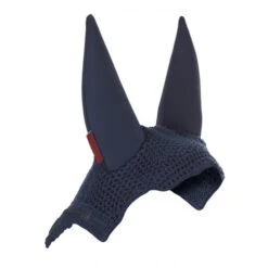 LeMieux Acoustic Pro Fly Hood -Equestrian Supplie Store acoustic pro fly bonnet navy back 5363 lemieux 32512.1670556928