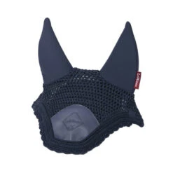 LeMieux Acoustic Pro Fly Hood -Equestrian Supplie Store acoustic pro fly bonnet navy front 5363 lemieux 08748.1670557041