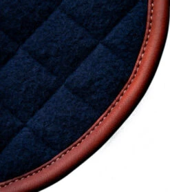 Antarès Adjust Half Pad -Equestrian Supplie Store adjust half pad navy tobac binding detail ADJUST PAD 2 antares 25021.1675713487