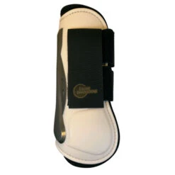 Equine Innovations Air Shock Jump Boots -Equestrian Supplie Store air shock boot white pearl outside 471158 equine innovations 32717.1686174835