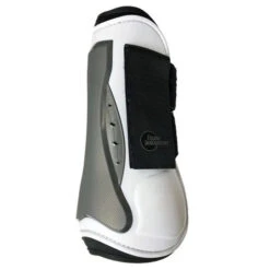 Equine Innovations Air Shock Jump Boots -Equestrian Supplie Store air shock boot white pearl strike plate 471158 equine innovations 32651.1686174795
