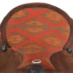 Alamo Saddlery Aztec Arrow Barrel Saddle -Equestrian Supplie Store aztec arrow barrel seat AZTEC ARROW alamo 90140.1650658509