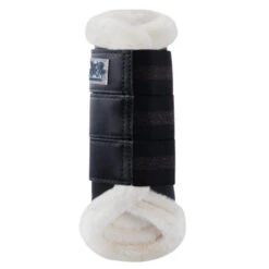B Vertigo Drew Fleece Lined Brushing Boots 10 B Vertigo Drew Fleece Lined Brushing Boots -Equestrian Supplie Store b vertigo drew fleece fur line black outside 19201 BLK horze 91578.1654288836