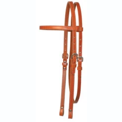 Circle Y Stitched Basic Brow Headstall -Equestrian Supplie Store basic stitched brow headstall regular 0125 0001 circle y 05789.1600198446