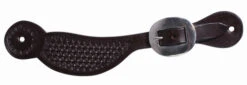 Professional's Choice Youth Basketweave Spur Straps -Equestrian Supplie Store basketweave spur strap youth black 3P9503 BLA prof choice 51752.1588884975
