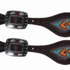 Professional's Choice Beaded Spur Straps -Equestrian Supplie Store beaded spur strap turquoise red 3P9401 prof choice 87555.1581021678