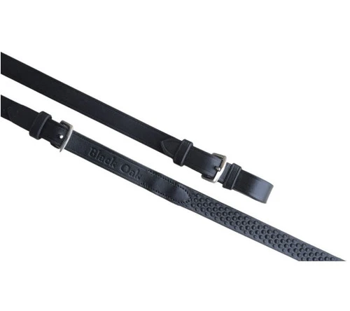 Black Oak Pebble Grip Reins 3 Black Oak Pebble Grip Reins