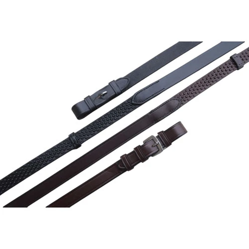 Black Oak Pebble Grip Reins W/ Stops 4 Black Oak Pebble Grip Reins W/ Stops - Image 2