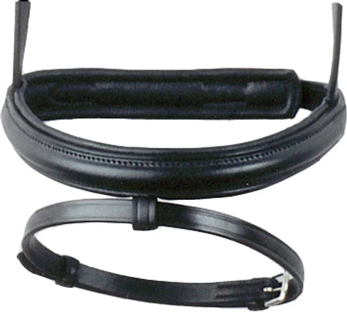 Bobby's English Tack Padded Wide Noseband With Flash 3 Bobby's English Tack Padded Wide Noseband With Flash