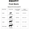 EquiFit Essential Original Open Front Boots -Equestrian Supplie Store boot measure size chart equifit 44035.1664322885