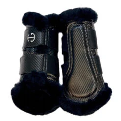 Halter Ego Brushing Boots -Equestrian Supplie Store brushing boots blk blk hero CARBON TECH BRUSHING halter ego 57940.1682645213