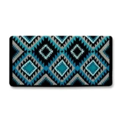 Mayatex Cactus Flower Navajo Blanket -Equestrian Supplie Store cactus flower navajo trqs gray 1497 3 mayatex 75877.1647203206