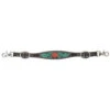 Circle Y Cactus Flower Wither Strap -Equestrian Supplie Store cactus flower wither strap brown multicolor front 1000 45 SC circle y 64601.1613591003