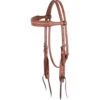 Martin Saddlery Copper Dots Rope Brow Headstall -Equestrian Supplie Store copper dots rope brow headstall chestnut CLS HB625SNT martin 63347.1618085702